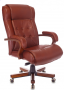 Кресло руководителя Бюрократ T-9926WALNUT